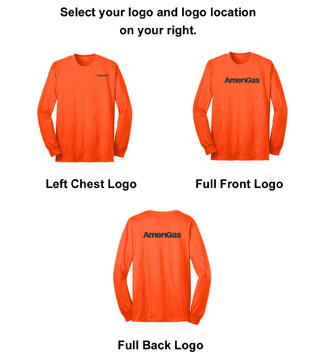 AG1-PC55LS-DTG - Men's Long Sleeve Safety T-Shirt