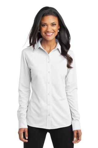 Ladies' Dimension Knit Dress Shirt