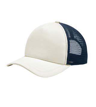 5-Panel Twill Foam Trucker Cap