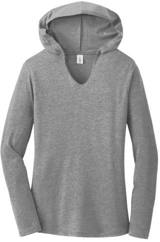 DM139L - Ladies' Perfect Tri Long Sleeve Hoodie