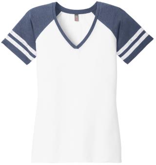 DM476 - Ladies' Game V-Neck Tee
