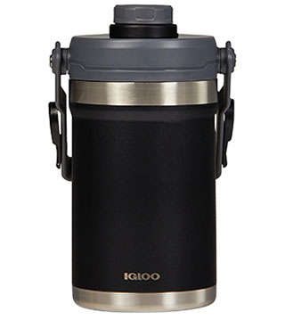 ICOL-B-070 - Half Gallon Vacuum Insulated Jug - Black