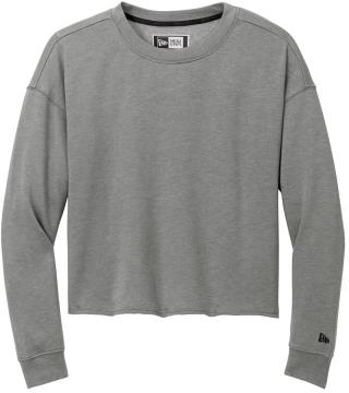 LNEA514 - Ladies Tri-Blend Fleece Crop Crew