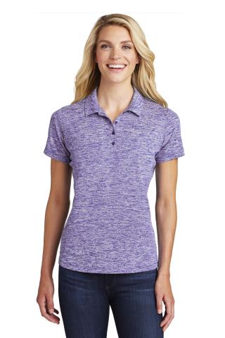 Ladies' Electric Heather Polo