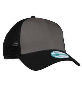 NE204 - Snapback Contrast Front Mesh Cap