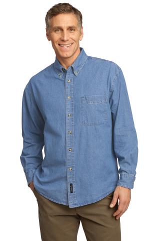 Denim Shirt - Long Sleeve