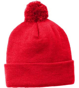 STC37 - Solid Pom Pom Beanie